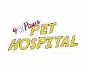 4 Paws Pet Hospital logo